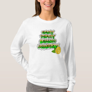 Camiseta Squeezón fácil de limón