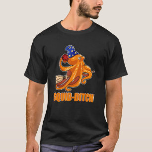 Camiseta Squid Ditch Magic Halloween Tret Colorful Octopus