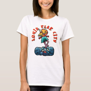 Camiseta Squid Fear City Graphic Tee