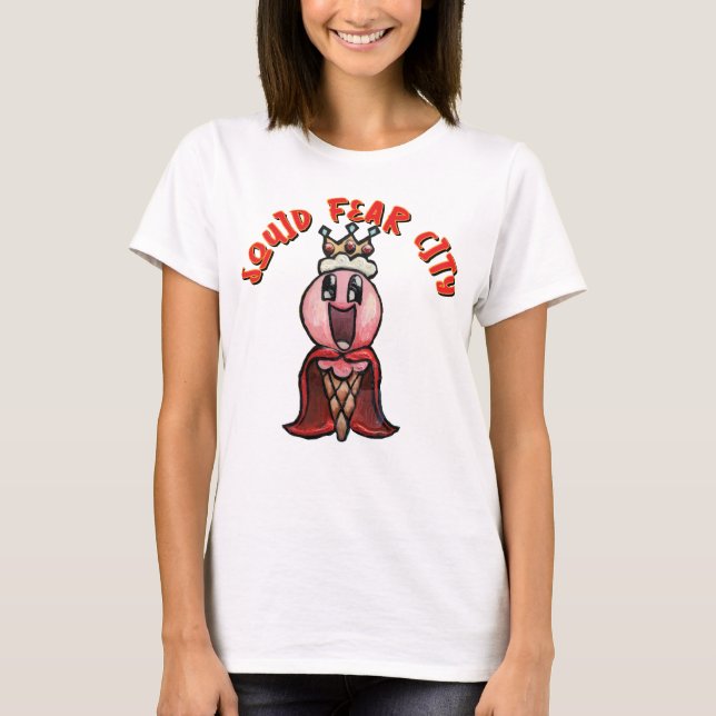 Camiseta Squid Fear City Graphic Tee (Anverso)