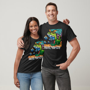 Camiseta Squid Fear City Graphic Tee