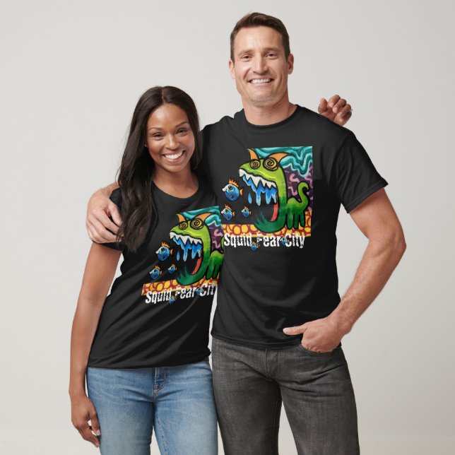 Camiseta Squid Fear City Graphic Tee (Unisexo)