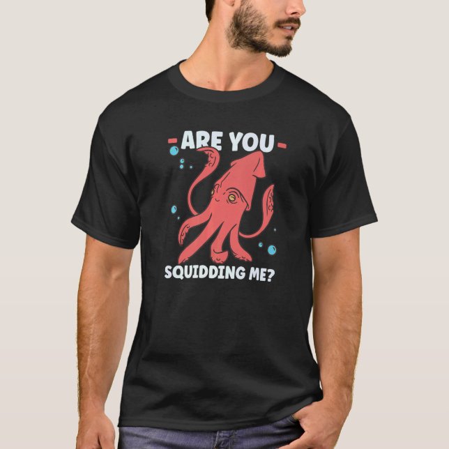 Camiseta Squid  Octopus  Squid Marine Biologist  4 (Anverso)