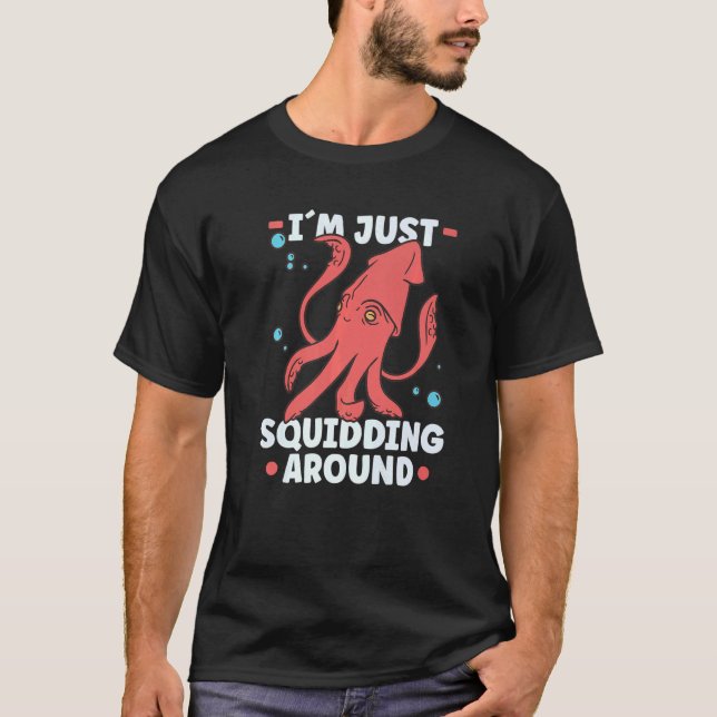 Camiseta Squid  Octopus  Squid Marine Biologist  5 (Anverso)
