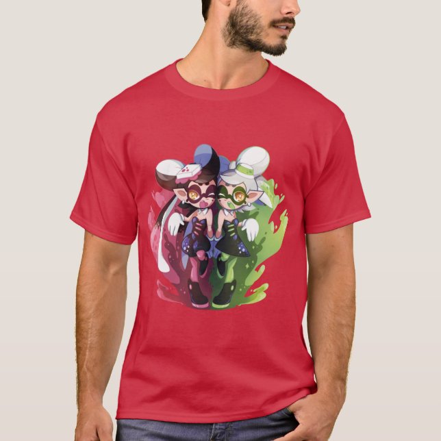 Camiseta Squid Sisters funny (Anverso)