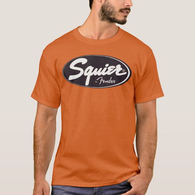 Camiseta Squier Guitaree regalo retro (Anverso)