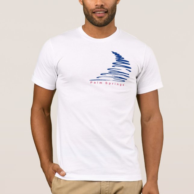 Camiseta Squiggly Lines_Palm Springs (Anverso)