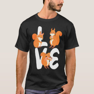 Camiseta Squirrel Acorn Love 1