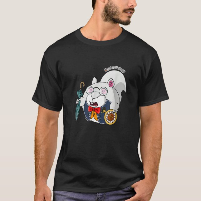 Camiseta Squirrel  Alice in Wonderland White Rabbit (Anverso)