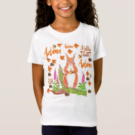 Camiseta Squirrel Autumn