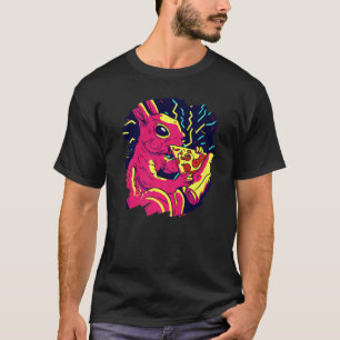 Camiseta Squirrel Comer pizza Guay Cute ardillas Pizza