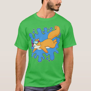 Camiseta Squirrel Diver Snorkel