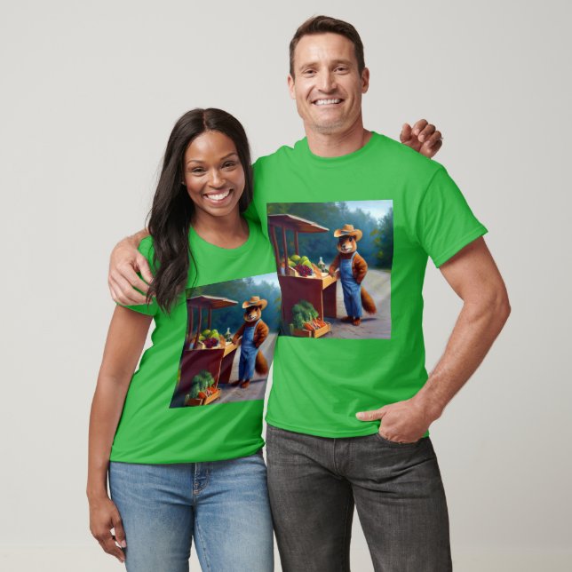 Camiseta Squirrel Farmer Roadside Stand (Unisexo)