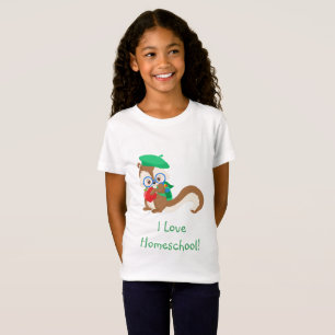 Camiseta Squirrel Homeschool