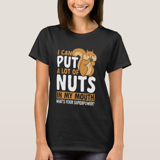 Camiseta Squirrel Lover Squirrel Whisperer (Anverso)