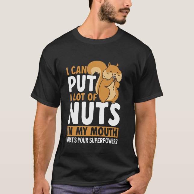 Camiseta Squirrel Lover Squirrel Whisperer (Anverso)