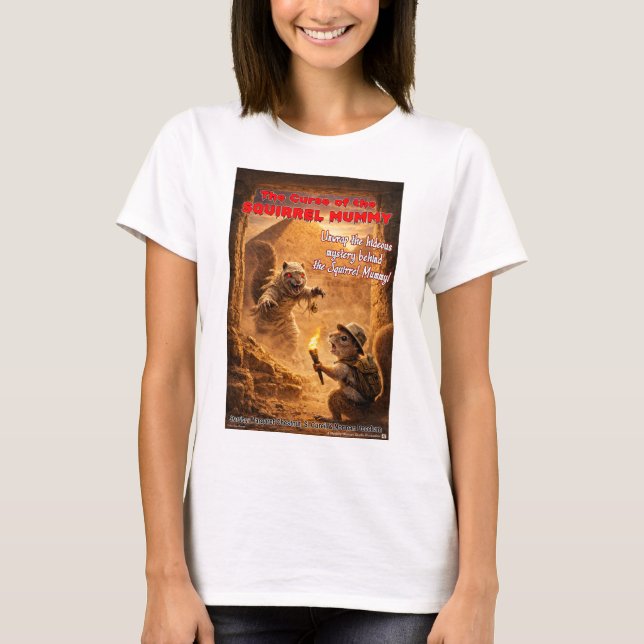 Camiseta Squirrel Mummy Curse (Anverso)