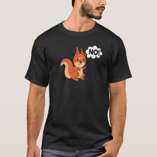 Camiseta Squirrel no nope