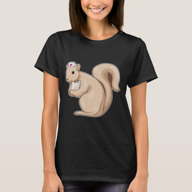 Camiseta Squirrel Nurse Heart (Anverso)