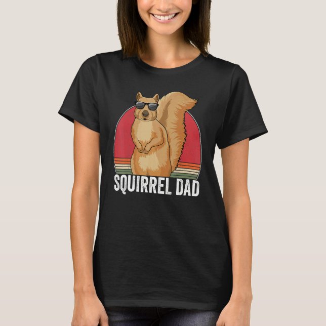 Camiseta Squirrel Owner Outfit Best Squirrel Dad Ever for M (Anverso)
