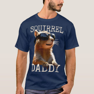 Camiseta Squirrel papá papá papá papá papá padre padre Día