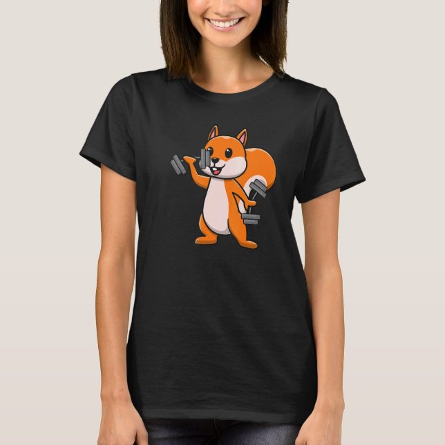 Camiseta Squirrel Power  Cute Squirrels Animal  Graphic (Anverso)