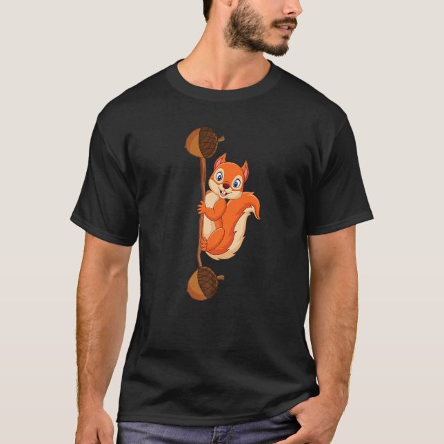 Camiseta Squirrel Power Forest Animal Love Mejor Amigo Squ (Anverso)