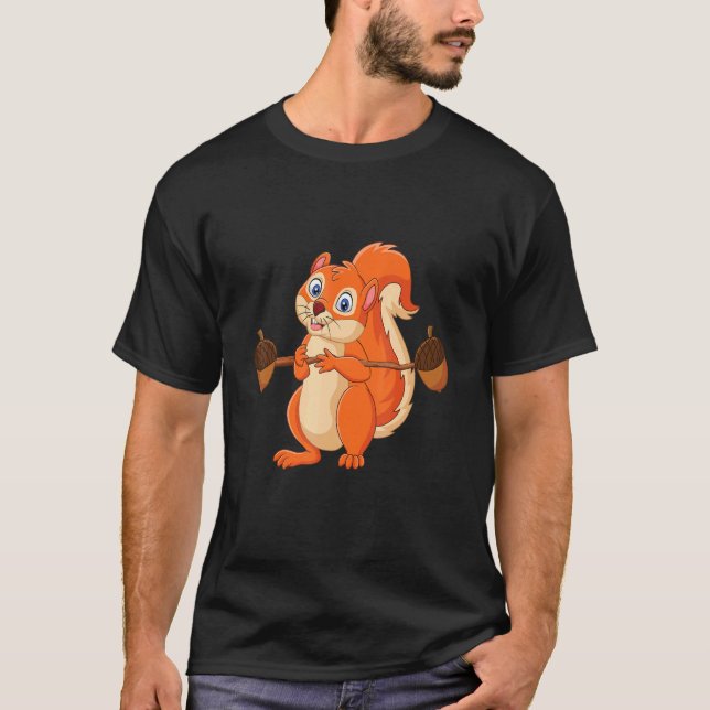 Camiseta Squirrel Power Forest Animal Love Mejor Amigo Squ (Anverso)