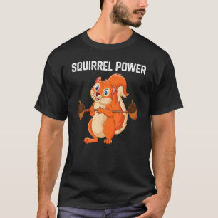 Camiseta Squirrel Power Forest Animal Love Mejor Amigo Squ