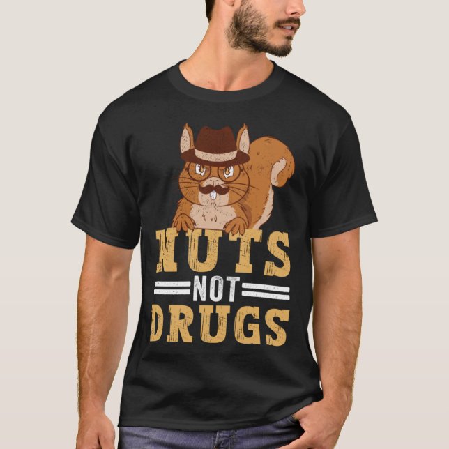 Camiseta Squirrel Rodent Nueces Chipmunk (Anverso)