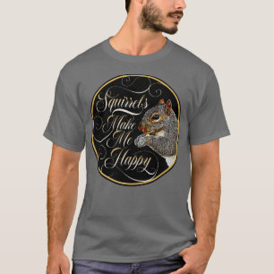 Camiseta Squirrel Whisperer divertido amante de la ardilla