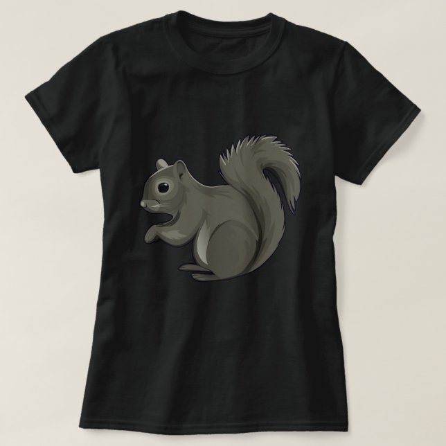 Camiseta Squirrel Whisperer Lover Retro Graphic. P (Diseño del anverso)