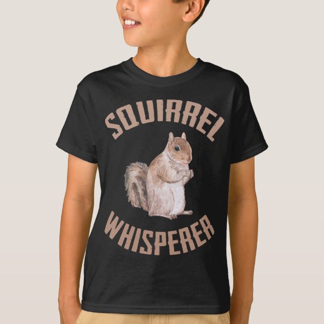 Camiseta Squirrel Whisperer Selva Animal Squirrel Lover (Anverso)