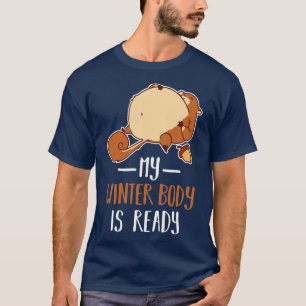 Camiseta Squirrel Winter Body Fat Pet Chubby Funny Raccoon 