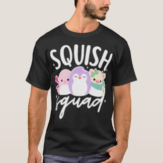 Camiseta Squish Squad Mallow Great Cute Para Niños
