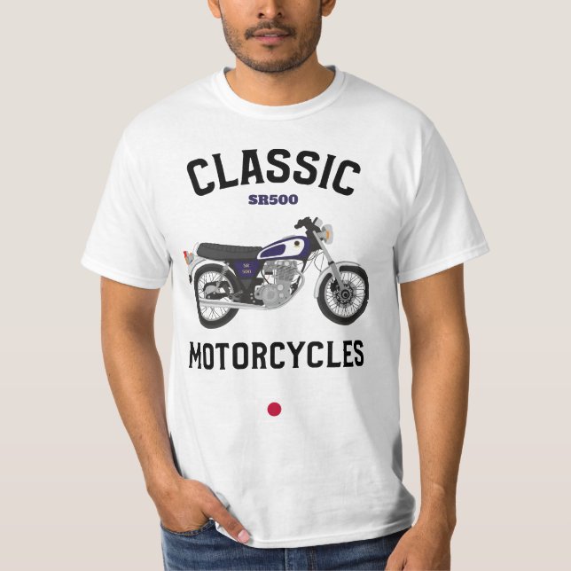 Camiseta SR500 Biker Japan Motorrad (Anverso)