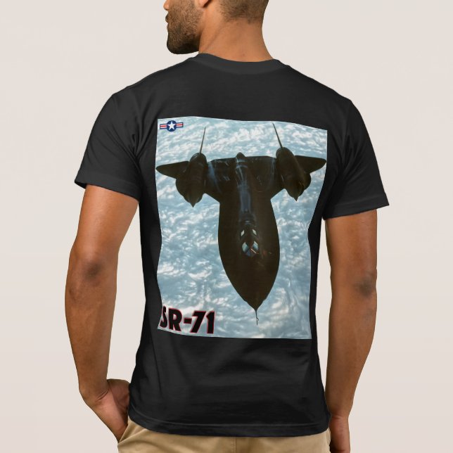 CAMISETA SR-71 BLACKBIRD (Reverso)