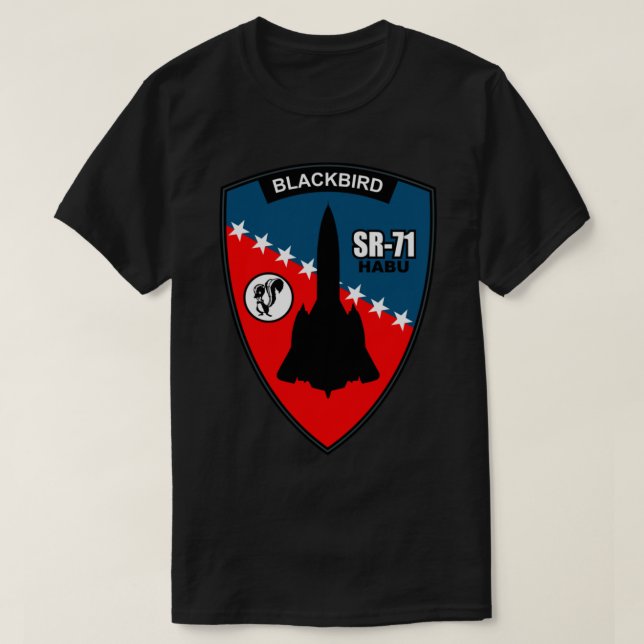 Camiseta SR-71 Blackbird Habu   (Diseño del anverso)