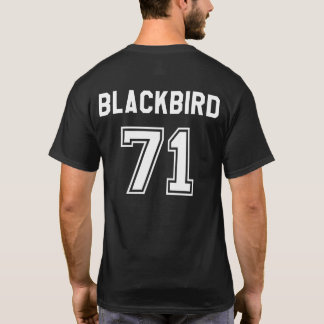Camiseta SR-71 para hombres con impresión trasera