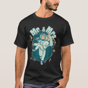 Camiseta Sr. & Sra. Astronaut Funny Groom Y Novia