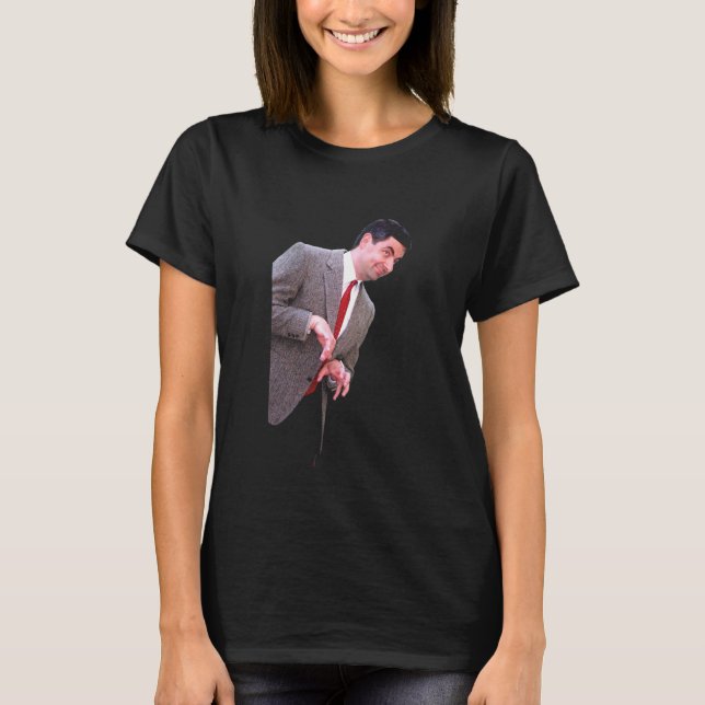 Camiseta Sr Bean Blackadder Actor y Comediante Rowan Atkins (Anverso)