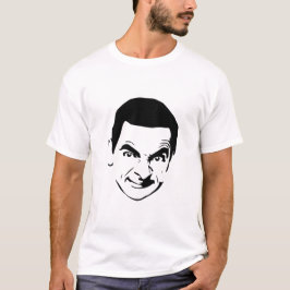 Camiseta Sr. Bean Face Stencil Pop Art