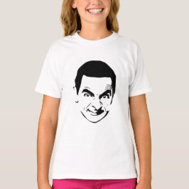 Camiseta Sr. Bean Face Stencil Pop Art