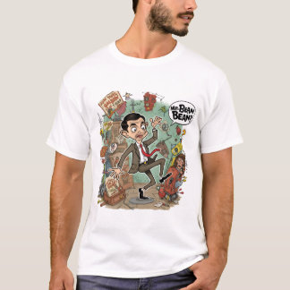 Camiseta Sr. Bean Funny Graphic T- Shirt