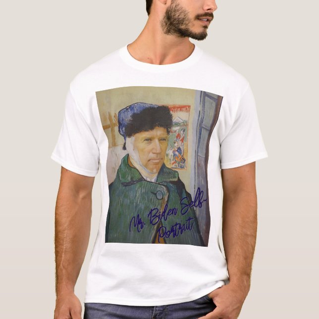 Camiseta "Sr. Biden autorretrato" (Anverso)