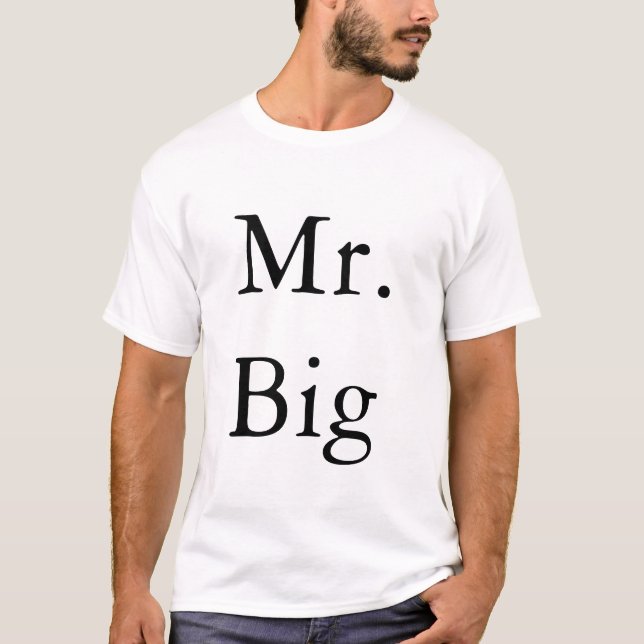 Camiseta Sr. Big (Anverso)