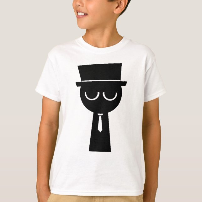 Camiseta Sr. Black de Sprunki! (Anverso)