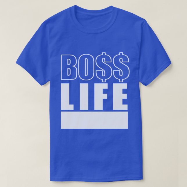 Camiseta Sr. Boss Life (Diseño del anverso)