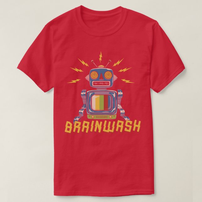Camiseta Sr. Brainwash (Diseño del anverso)