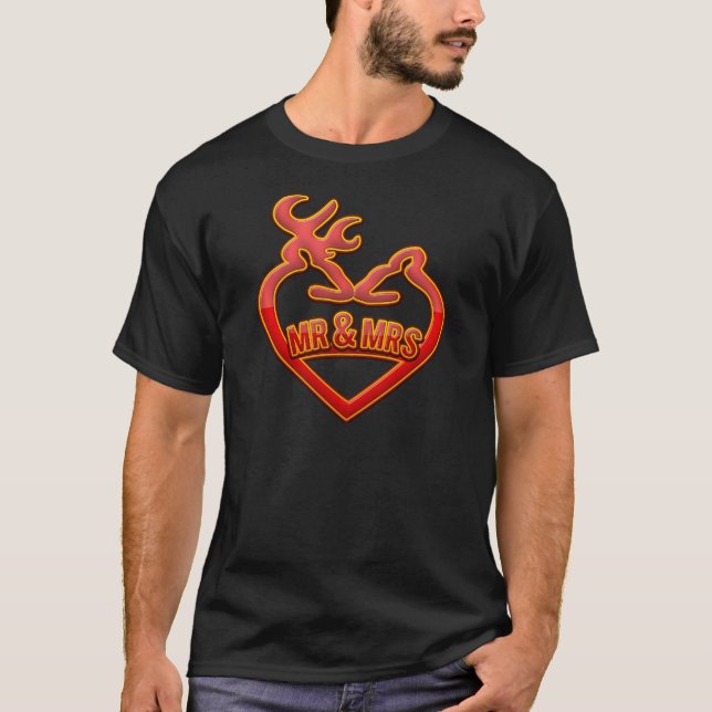 Camiseta Sr. Buck y Sra. Doe (Anverso)